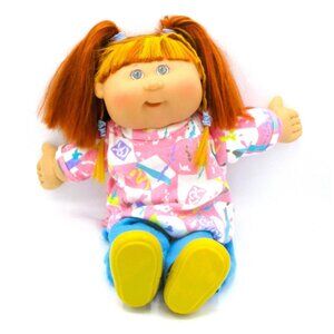 2004 Play Along CPK Doll Auburn Ombre Hair PA-20 Blue Eyes Outfit Shoes 16"